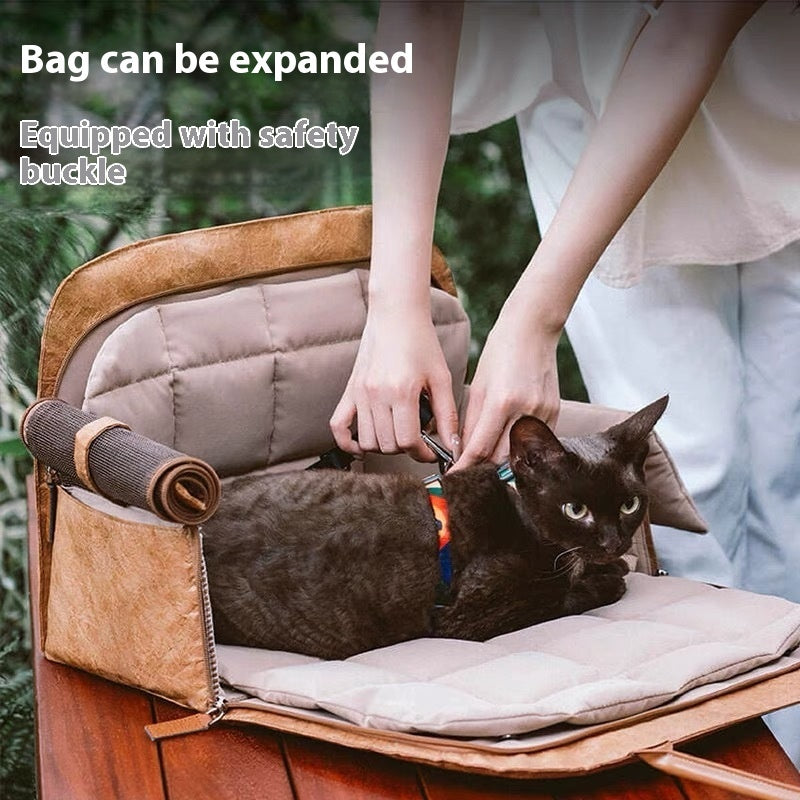 Dog Diaper Bag Portable And Lightweight Pet Car Kennel