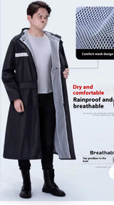Men's One-piece Waterproof Raincoat
