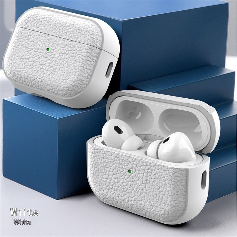 Leather Pattern Protective Cover Suitable For Bluetooth Headset