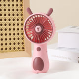 Small Handheld Fan Portable With Rope Mini USB Charging Fan