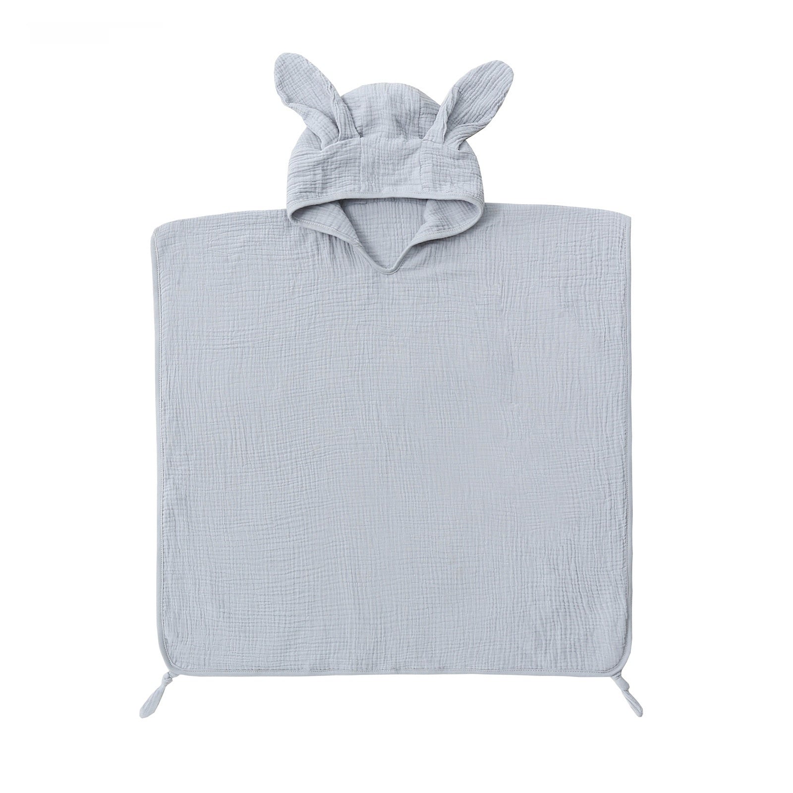 Cotton Gauze Children's Hooded Bath Towel