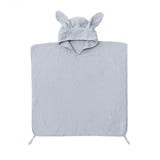Cotton Gauze Children's Hooded Bath Towel