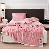 Simple And Stylish Warm Milk Velvet Blanket