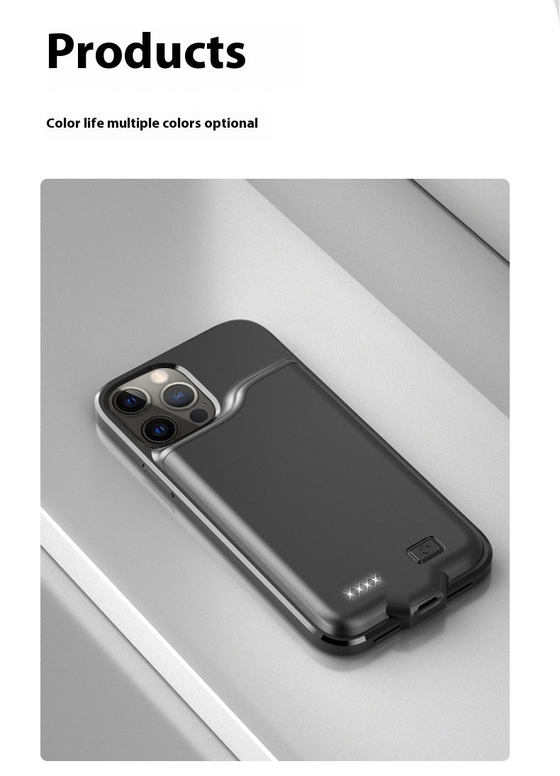 Simple Solid Color Ultra-thin Shell Back Splint Power Bank