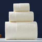 Pure Cotton Towels Three-piece