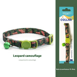 Woven Collar Bell Anti-suffocation Comfortable Safety Buckle Pet Decoration