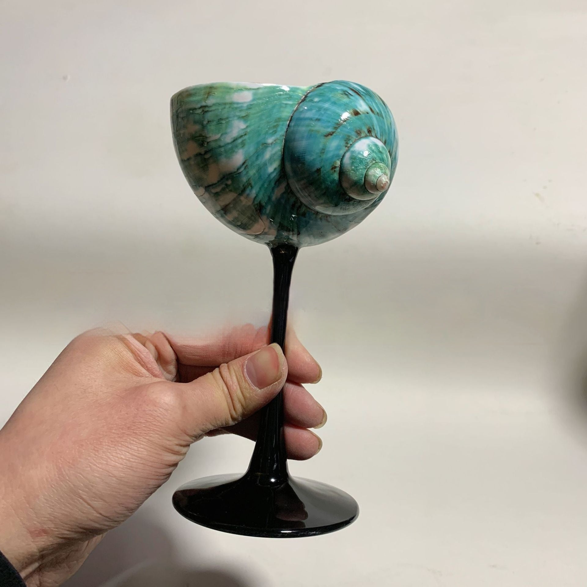 Ins Handmade Shell Conch Wine Glass Aromatherapy Dish