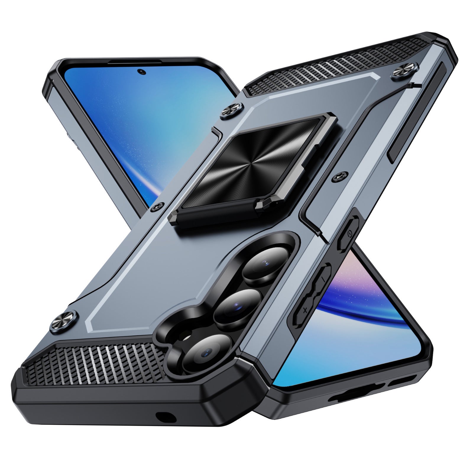 5-corner Anti Drop Magnetic Rotating Wristband Phone Case