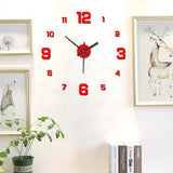 Creative Digital Luminous DIY Wall Clock