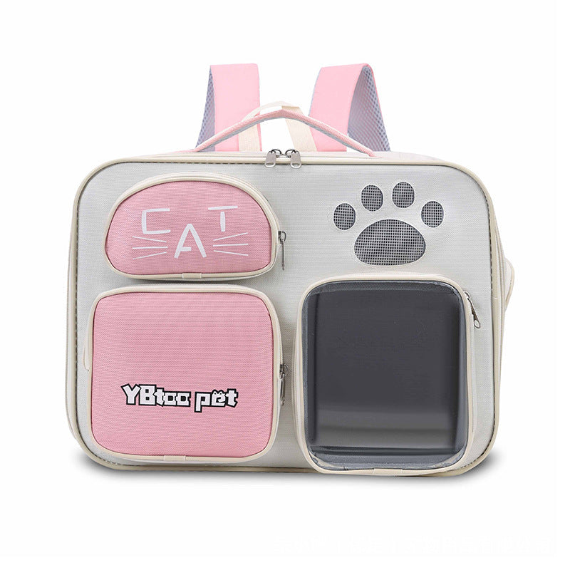 Portable Cat And Dog Outdoor One Shoulder Messenger Bag