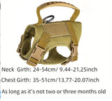 Tactical Cat Chest Strap Vest Hand Holding Rope Anti Breaking Loose