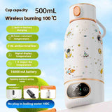 Integrated Insulation Intelligent Portable Electric Kettle
