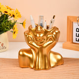 Resin Vase Human Body Shape Art Vase