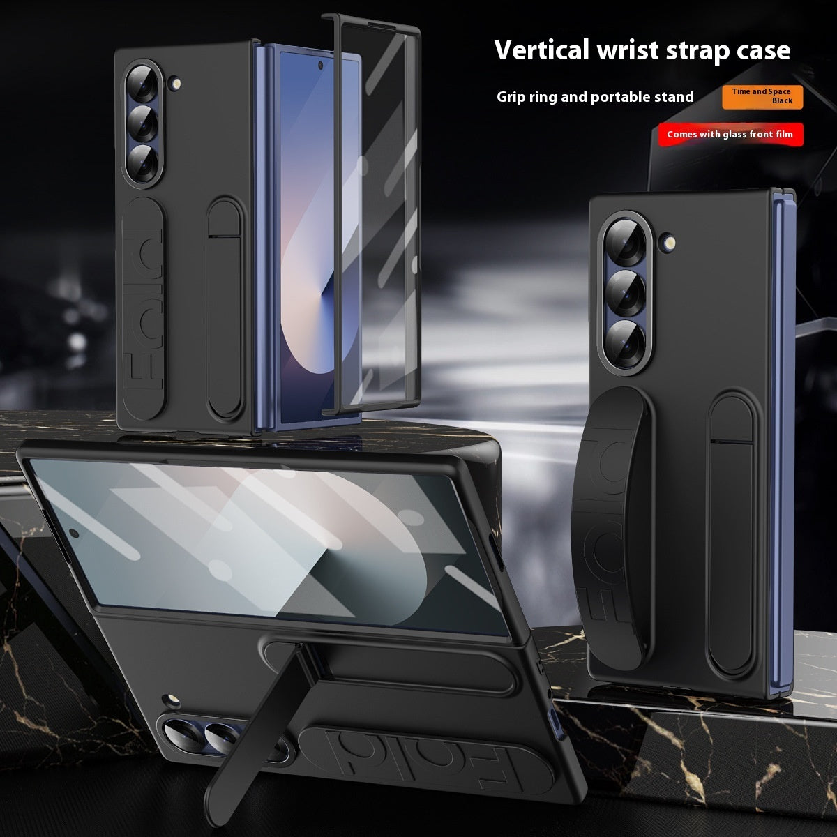 Vertical Wrist Strap Bracket Phone Case Protective Sleeve