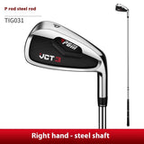 Golf Iron with Carbon Steel Shaft