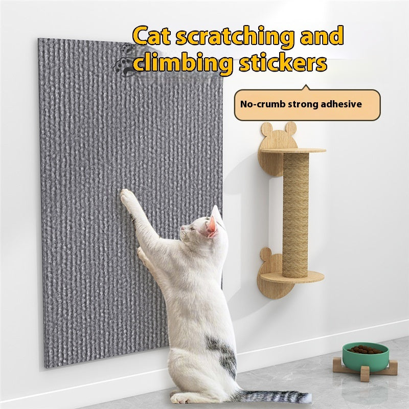 Vertical Wall Stickers Cat Climber Stickers Will And Can Not Scratch Off Scraps