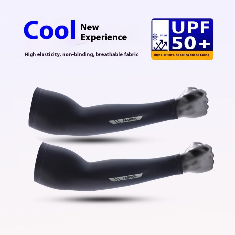 Men's Plus Size Fiber Sun-protection Oversleeves