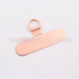 Stainless Steel Phone Clip Charging Port Fixing Pad