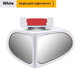 Car Front And Back Wheels Blind Area Rearview Mirror 360 Degree Reflector