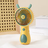Small Handheld Fan Portable With Rope Mini USB Charging Fan