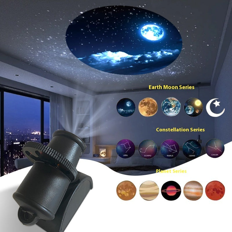 Star Starry Sky Projection Light USB Charging
