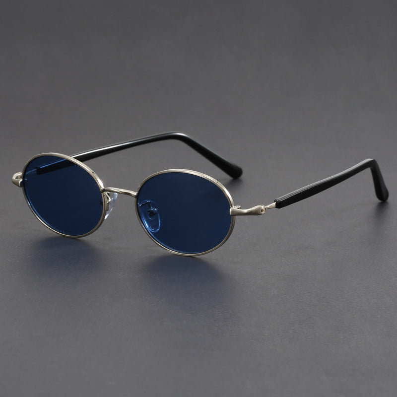 Oval TR90 Temple Retro Round Glasses Republic Of China Style