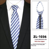 Men's Formal Wear Business Zipper Tie-free